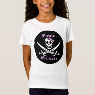 Pirate Princess Girls Babydoll T-shirt