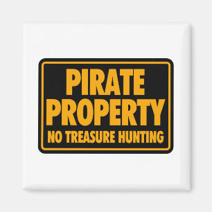 Pirate Property Magnet