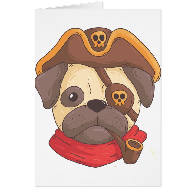 Pirate pug (Front)