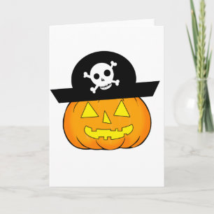 pirate pumpkin card