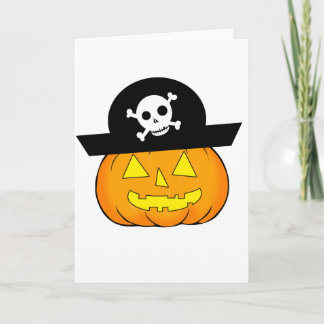 pirate pumpkin card