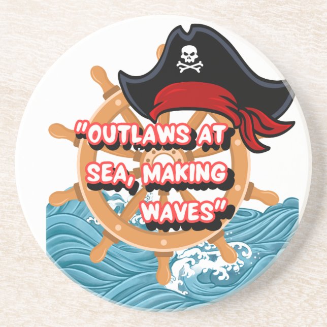 pirate quote coaster (Front)