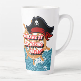 pirate quote latte mug