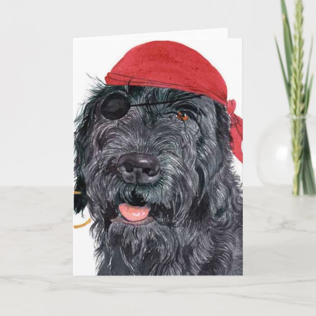 Pirate Ralph Greeting Card (Front)