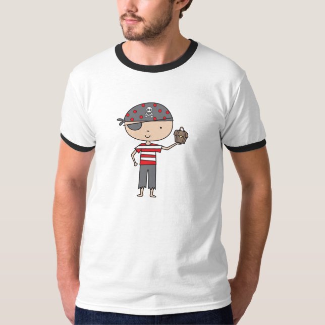 Pirate Ringer T-shirt (Front)