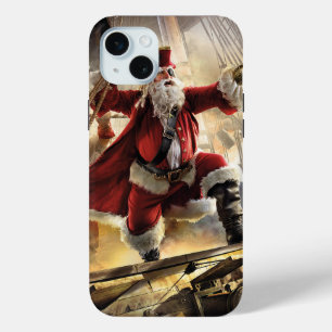 Pirate Santa iPhone 15 Mini Case