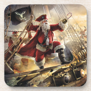 Pirate Santa Coaster
