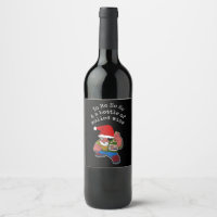 Pirate Santa Funny Mulled Wine Christmas