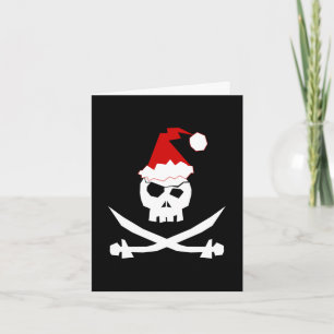 Pirate Santa Holiday Card