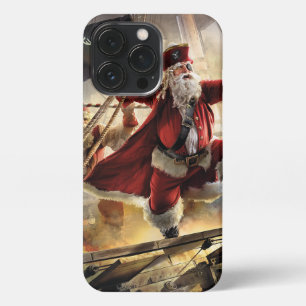 Pirate Santa iPhone 13 Pro Case