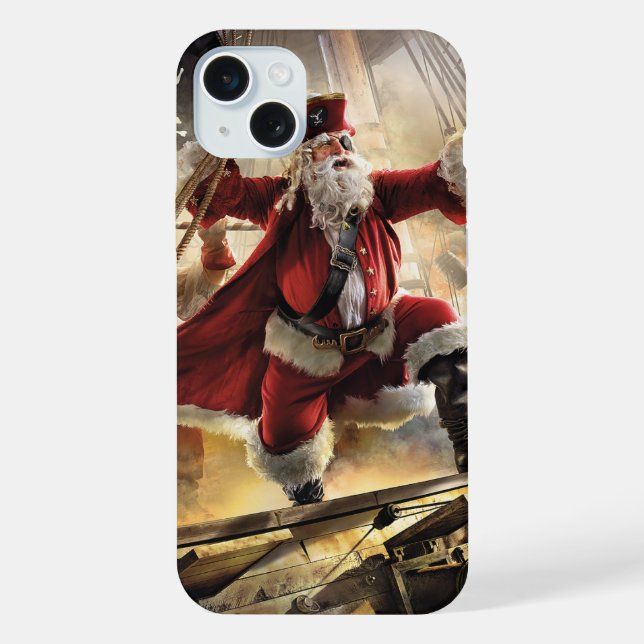 Pirate Santa iPhone Case (Back)