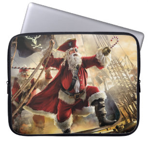 Pirate Santa Laptop Sleeve