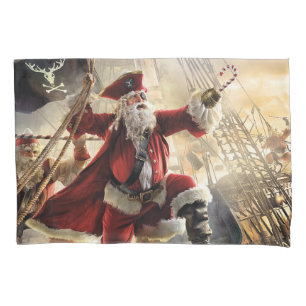 Pirate Santa Pillowcase