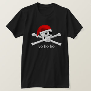 Pirate Santa Yo Ho Ho Mens Shirt
