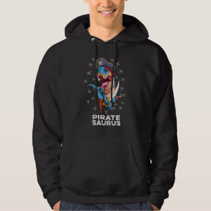 Pirate Saurus T Rex Dinosaur Pirate Halloween Hoodie