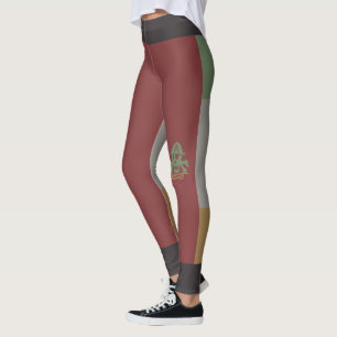PIRATE SEVEN SKULL BY MASANSER PIXELAT LEGGINGS