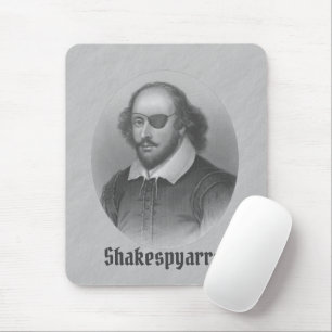 Pirate Shakespeare Mouse Mat