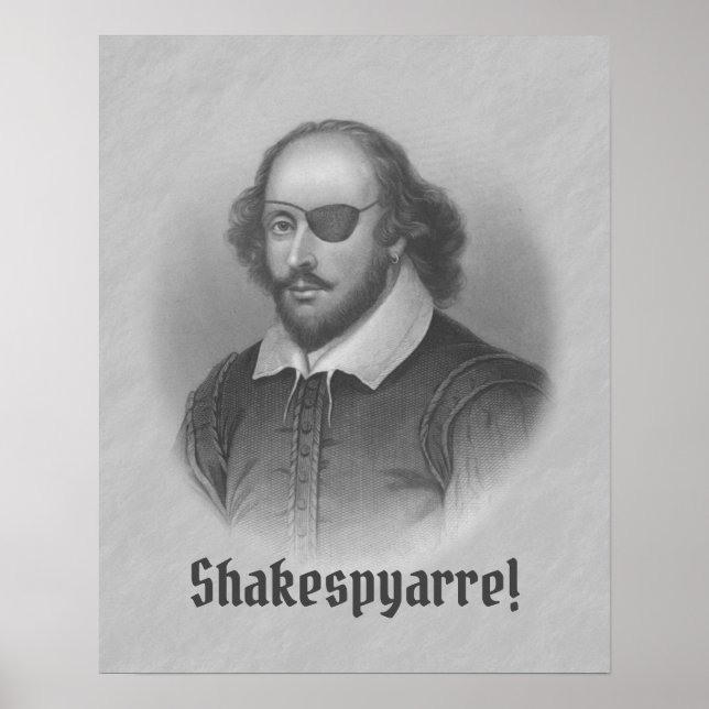 Pirate Shakespeare Poster (Front)