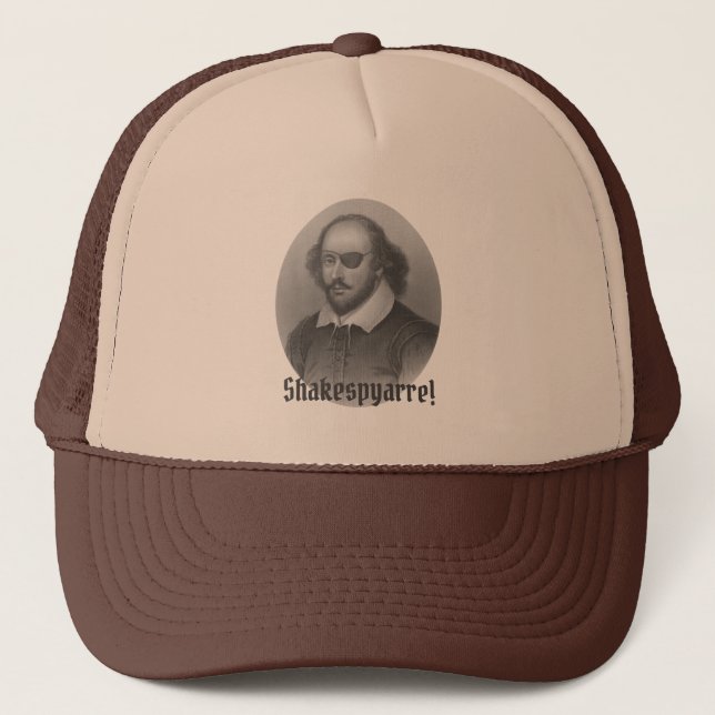 Pirate Shakespeare -  Trucker Hat (Front)