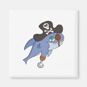 Pirate Shark Magnet