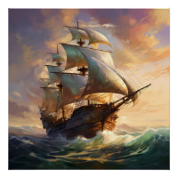 Pirate Ship Art Series - First Edition #33