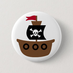 Pirate ship button