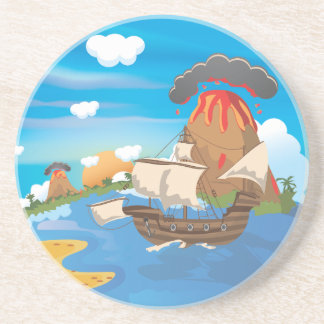 Pirate Ship Coaster