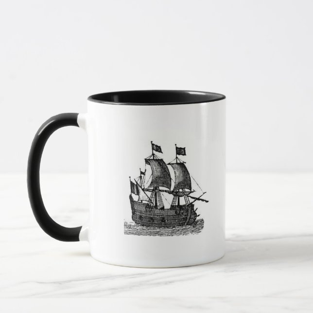 Pirate Ship Coffee Mug (Left)