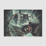 Pirate Ship Ghost Halloween Costume Party Tissue Paper<br><div class="desc">Pirate Ship Ghost Tissue Paper</div>