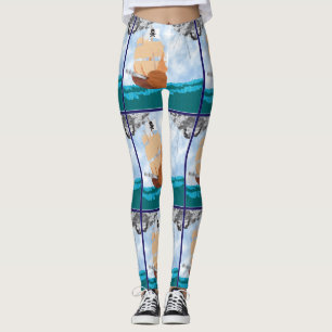 Pirate Ship leggings