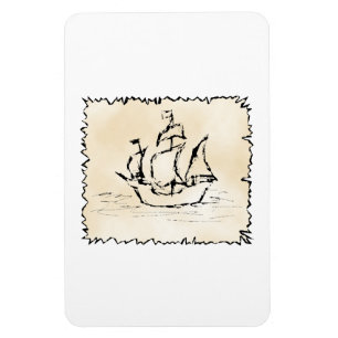 Pirate Ship. Magnet