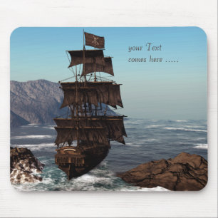 Pirate Ship Mousepad