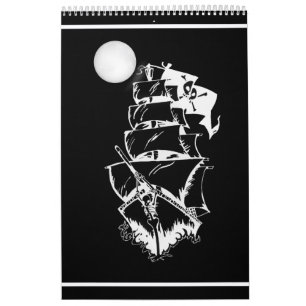Pirate Ship on the High Seas Calendar
