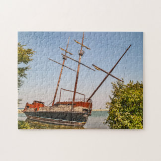 Pirate Ship or Sailing Ship - 252 piece Jigsaw Puzzle