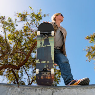 PIRATE SHIP PHOTOGRAPHY SKATEBOARD DECK
