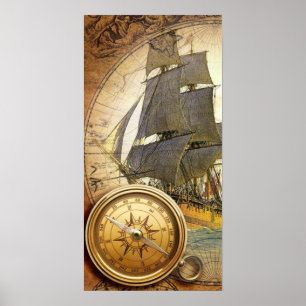Pirate Ship Poster