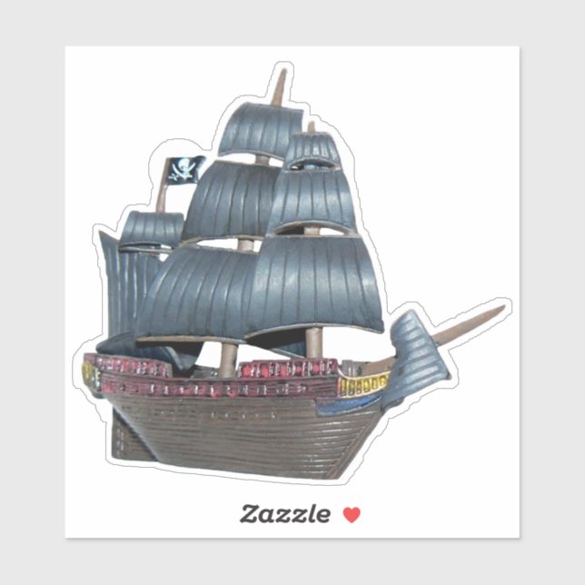 Pirate Ship Sticker (Sheet)