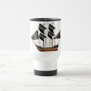Pirate Ship Travel Mug