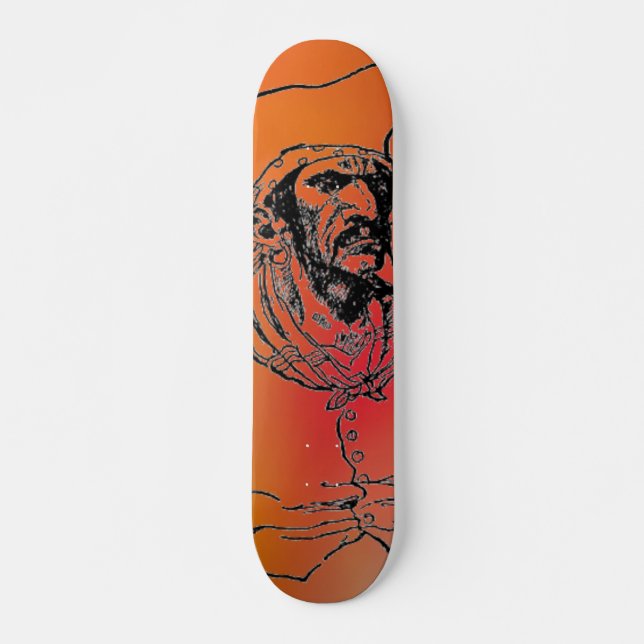 Pirate Skateboard (Front)