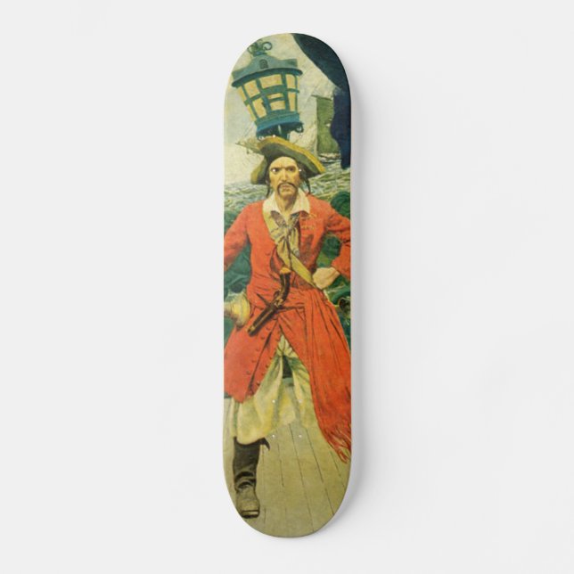 Pirate Skateboard (Front)