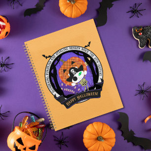 Pirate skeleton cat planner