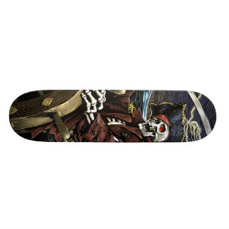 Pirate Skeleton Skateboard