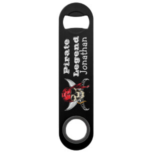 pirate  Skull and Bones Bar Key