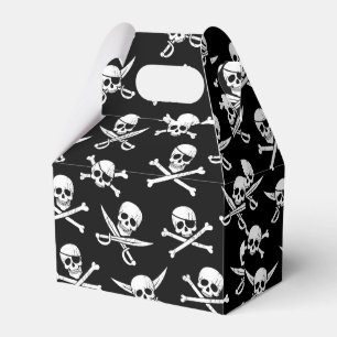 Pirate Skull and bones Favour Box