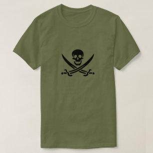 Pirate Skull and Bones T-Shirt