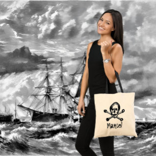 Pirate Skull and Crossbones Booty Bag