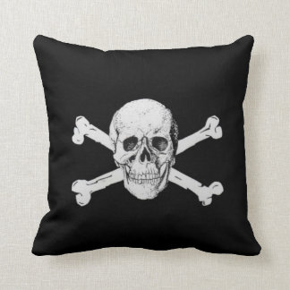 Pirate Skull and Crossbones Cushion