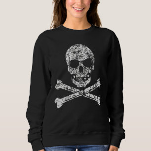 Pirate Skull And Crossbones Sea Sailor Crew Ship T Sweatshirt