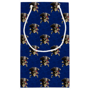 Pirate Skull And Hat Small Gift Bag