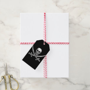Pirate Skull and Sword Crossbones (TLAPD) Gift Tags